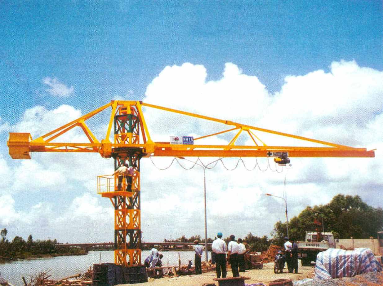 Jib crane 1,5T x 14m x lift 6m
